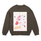 少しだけ元気になりたいの好き好き好き Crew Neck Sweatshirt