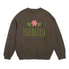 FioReLloのfiorello Flower Crew Neck Sweatshirt