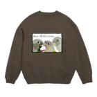 mariechan_koboの049 ウロコインコset シンプルフレームB Crew Neck Sweatshirt