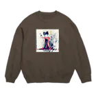 monoshopの花 Crew Neck Sweatshirt