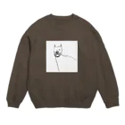 monoshopのいぬ Crew Neck Sweatshirt