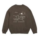 kiki25の子どもオオカミの遠吠え Crew Neck Sweatshirt