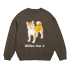 Shiba Inu Streetのちょっと照れている柴犬 スウェット