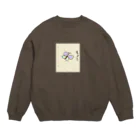 honoeのしんぼるず→ちょう Crew Neck Sweatshirt