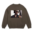 manasyakeのまちるだ Crew Neck Sweatshirt