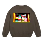 Estoy Feliz 　～ハッピーを毎日に～のphoto of daily : colorful tapes Crew Neck Sweatshirt