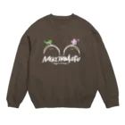 なぐのNAGUCHANKERUほわいと Crew Neck Sweatshirt