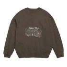 with GorillaのSHIRO Gorilla Family Crew Neck Sweatshirt