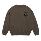 EAA!! Official StoreのEnemy AC130 Above!!（white） Crew Neck Sweatshirt