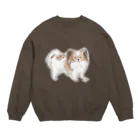 suHaruのキノコ Crew Neck Sweatshirt