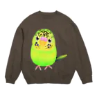 Lily bird（リリーバード）のうるうる黄緑ジャンボ① Crew Neck Sweatshirt