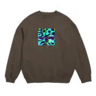 Incomplete-de-la-LuneのImage et atmosphère B Crew Neck Sweatshirt