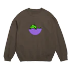 jellyのポケットフロッグ Crew Neck Sweatshirt