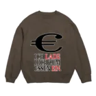 ロゴＴのおみせの『ごはん奢ります』 Crew Neck Sweatshirt