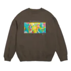 Akiss art ONLINE SHOPのあなたと見つめ合う Crew Neck Sweatshirt