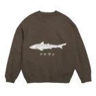 図鑑Tのスズリのドチザメ Crew Neck Sweatshirt