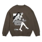 AkiAkaneの寝っころGIRL vol.2 Crew Neck Sweatshirt