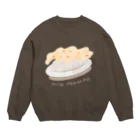 イエネコのFlying stew on rice Crew Neck Sweatshirt