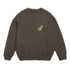 Piercemotion のこたつにみかん Crew Neck Sweatshirt