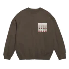 hopekeysのタコイカレーン Crew Neck Sweatshirt