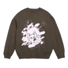 カワイイ基地。のラブリーハートあいどる Crew Neck Sweatshirt