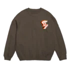 HIRAのオレンジスケボー🛹　ワンポイントver Crew Neck Sweatshirt