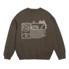 Phobby Meleのエフェクターとは？＃２ホワイト Crew Neck Sweatshirt