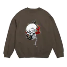 MackToons A.K.A カキ天の火炎髑髏 Crew Neck Sweatshirt