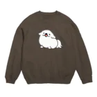 うにたんshopのsmileペキニーズ Crew Neck Sweatshirt