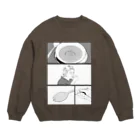 hirotyon(ヒロットヨン）の先割れスプーン Crew Neck Sweatshirt