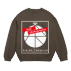 空気椅子のABC[staff photograher] Crew Neck Sweatshirt