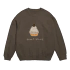 rurugirlのモンブラン（ロゴ） Crew Neck Sweatshirt