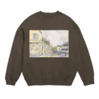 SJMavisのユトリロの幻影：Mirage of Utrillo Crew Neck Sweatshirt