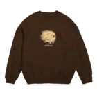 あふぐろ屋の立ち向かうポメラニアン Crew Neck Sweatshirt