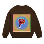 くるみのお店のうにゃ Crew Neck Sweatshirt