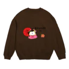 ぱくぱくショップのはんなりプ二舞子 Crew Neck Sweatshirt