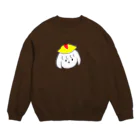 feee.co/フィー子(マーメイド)のオムライスを乗っけた黄身ちゃん Crew Neck Sweatshirt