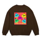 Future Starry Skyのソフトクリーム🍦 Crew Neck Sweatshirt