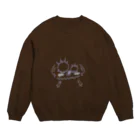 寄生虫のクラリネット吹き Crew Neck Sweatshirt