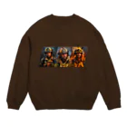 MistyStarkの英雄の消防士たち Crew Neck Sweatshirt