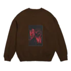 rukumi0702の依然としてパン(Vo,horror) Crew Neck Sweatshirt