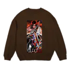 Love3DimentionのMOMOTARO Crew Neck Sweatshirt