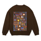 テクタク工房の残像回路 Crew Neck Sweatshirt