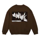 KENNY a.k.a. Neks1の"SOLID WORKS"-Full SIZE- Crew Neck Sweatshirt