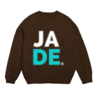 𝙅 𝘼 𝘿 𝙀 のJADE　BigLogo　トレーナー Crew Neck Sweatshirt