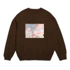 ogawamiyaのclouds like cotton candy Crew Neck Sweatshirt