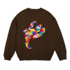 meiroのナマケモノ Crew Neck Sweatshirt