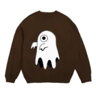 煙管のオバケ Crew Neck Sweatshirt