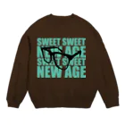 スナックキミドリ -購買部-のNew Age Crew Neck Sweatshirt