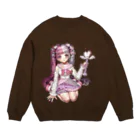 半熟おとめの魔法少女おとめちゃん Crew Neck Sweatshirt